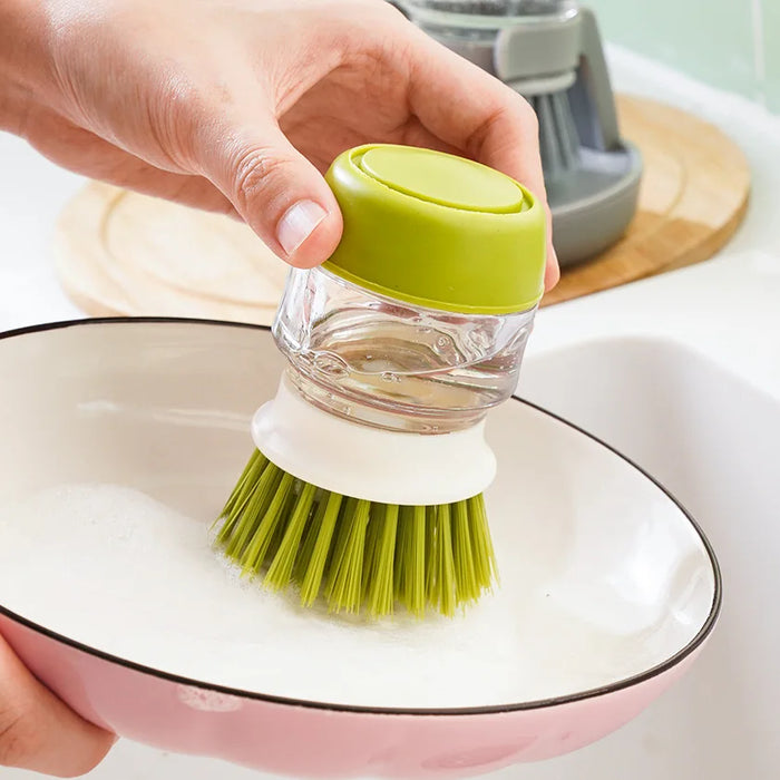 Multifunctional Pressing Cleaning Brush