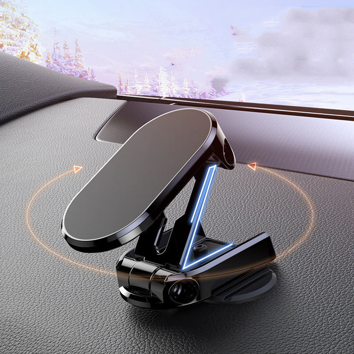 Alloy Folding Magnetic Car Phone Holder