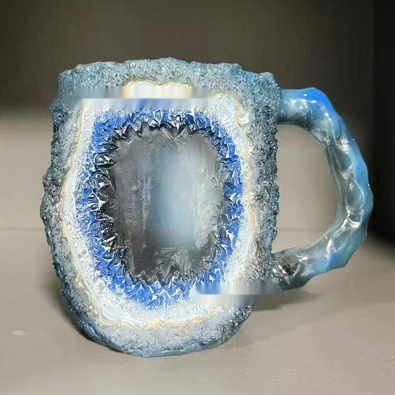 Elegant Mineral Crystal Coffee Mug