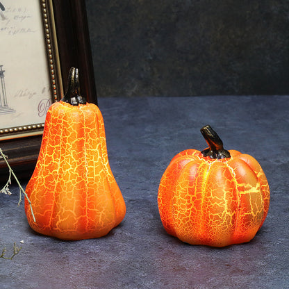 Spooky Glow: Halloween Pumpkin LED Candle Lamp