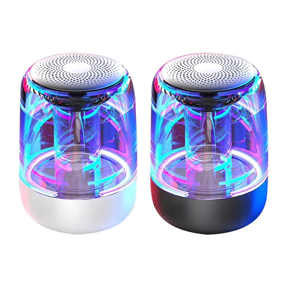 Portable Bluetooth Speaker with LED Color