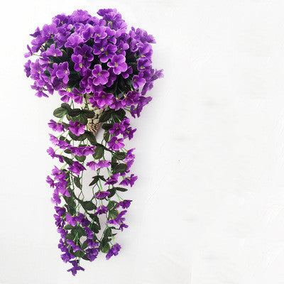 Vivid Artificial Hanging Orchid Bunch
