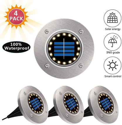 Solar Ground Garden Light