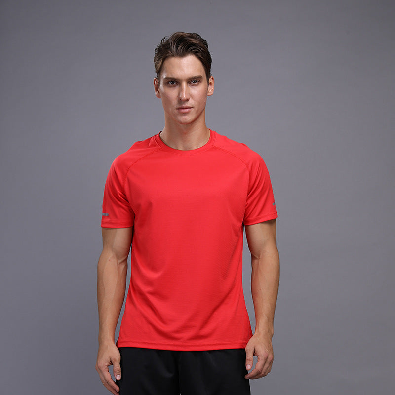 Men's Plain Round Neck Sleeve