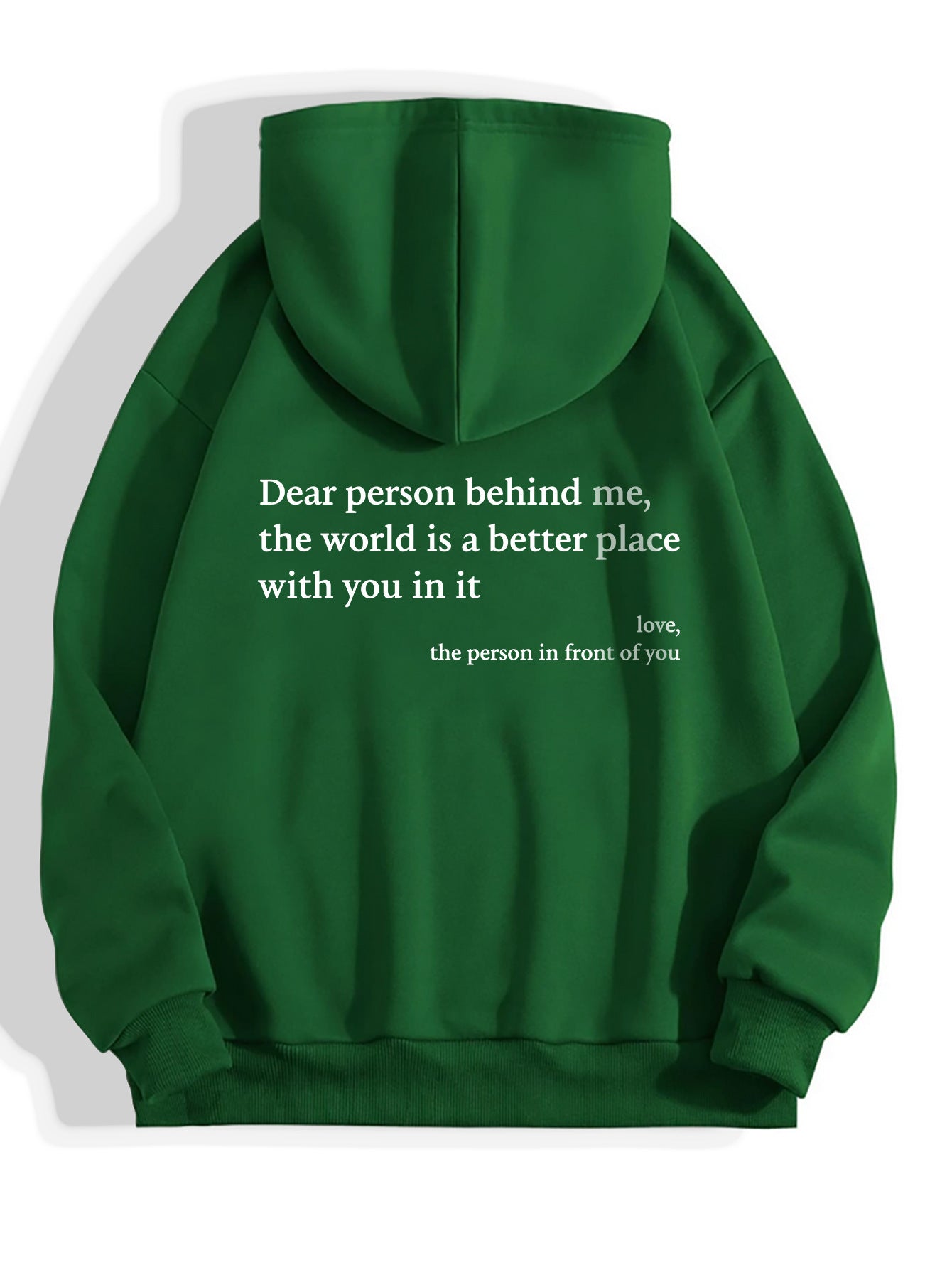 Inspirational Message Hoodie – Unisex Kangaroo Pocket Pullover in Multiple Colors