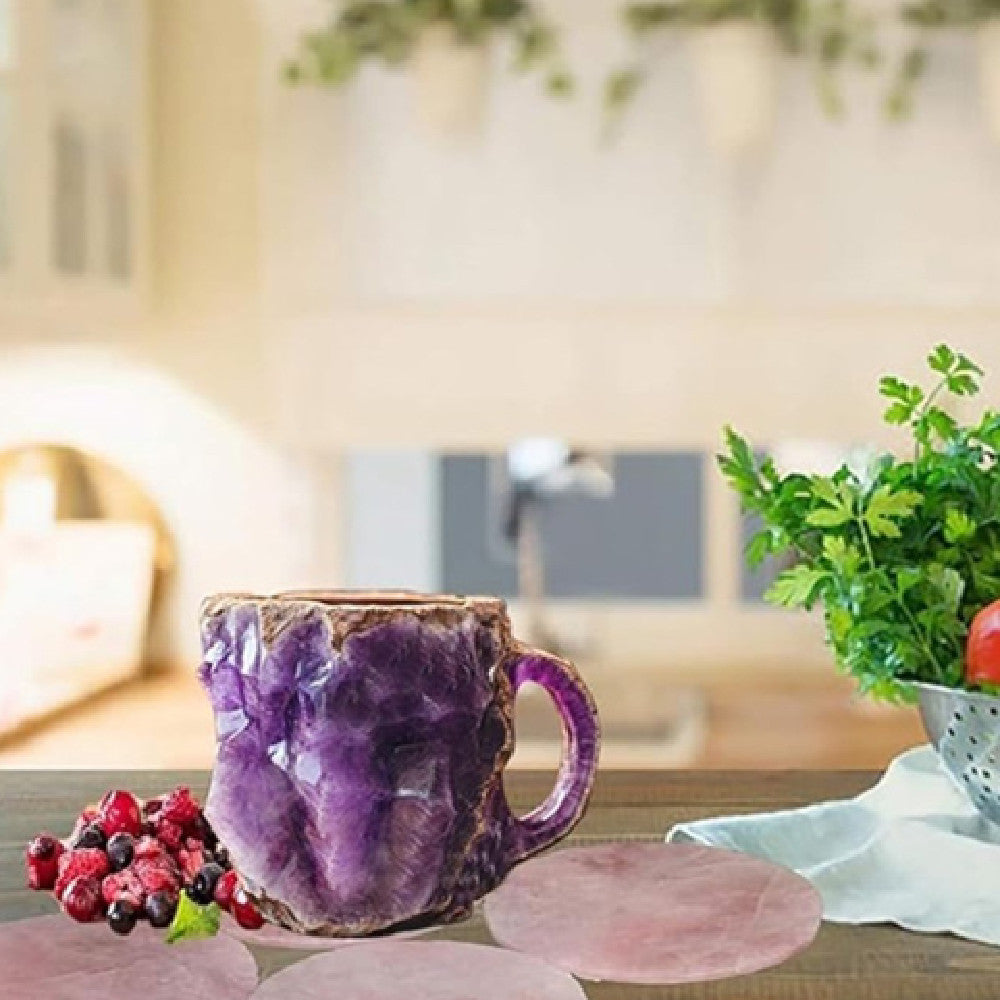 Elegant Mineral Crystal Coffee Mug