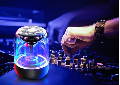 Portable Bluetooth Speaker with LED Color