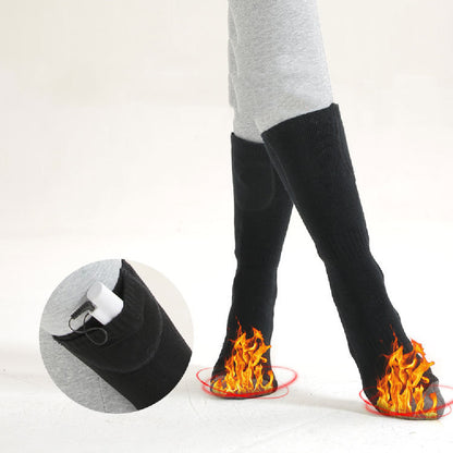 Heated Socks with Adjustable Temperature