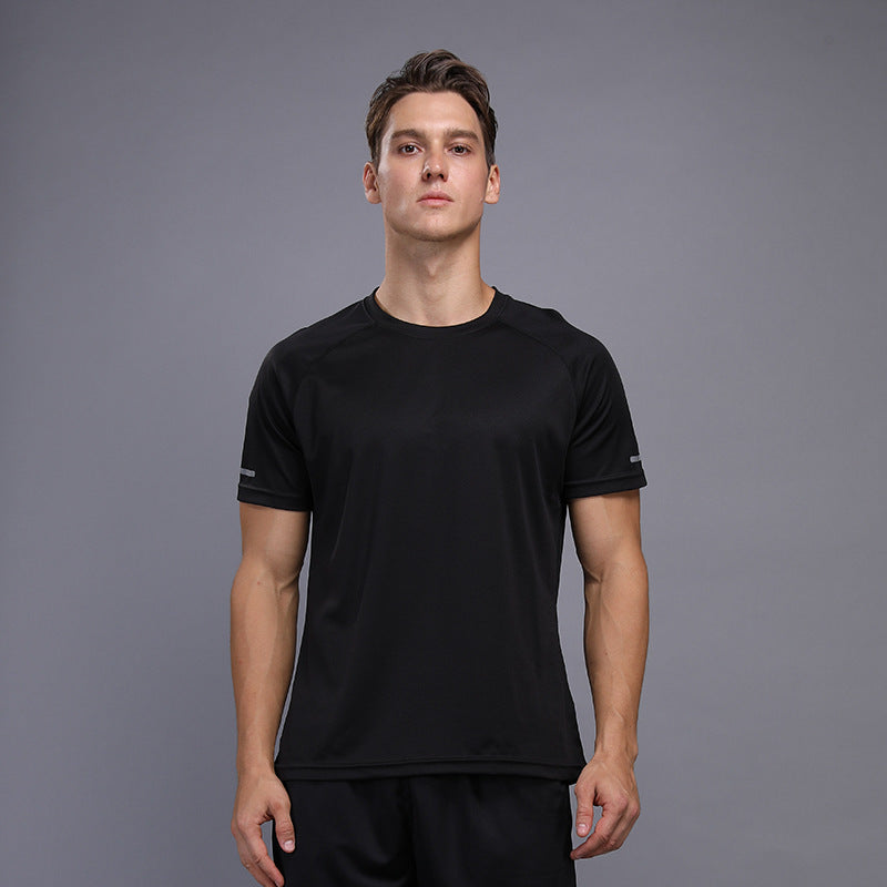 Men's Plain Round Neck Sleeve