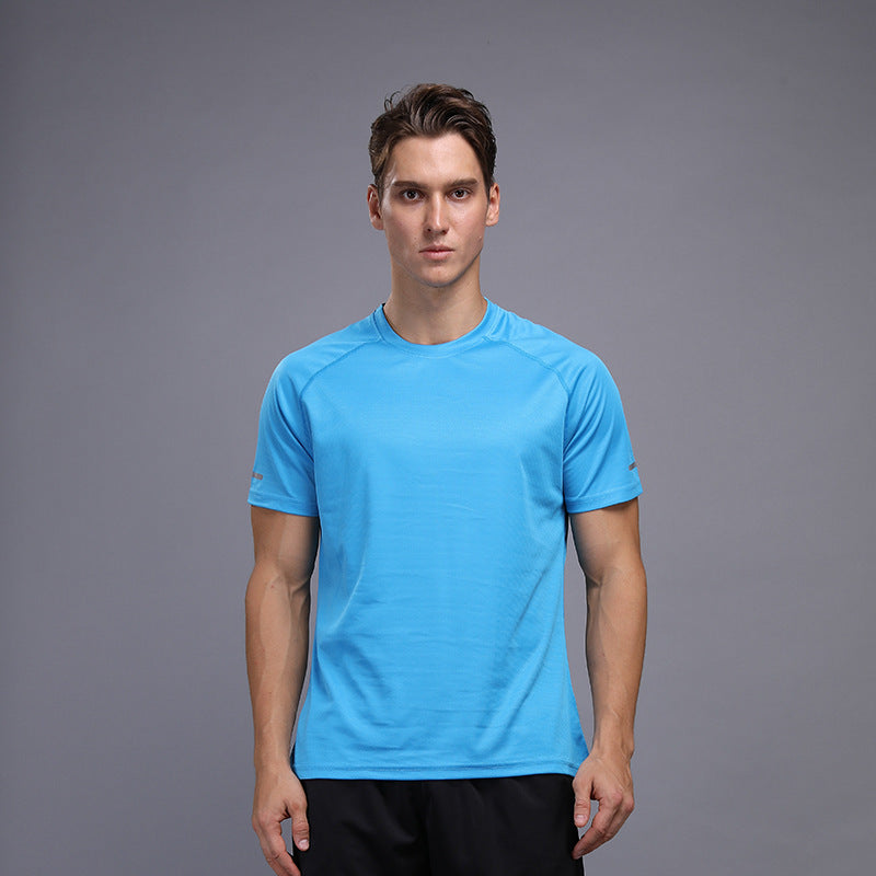 Men's Plain Round Neck Sleeve