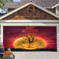 Halloween Vinyl Garage Door Decoration