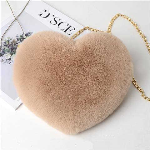 Heart Plush Handbag - Valentine’s Day Party Bag