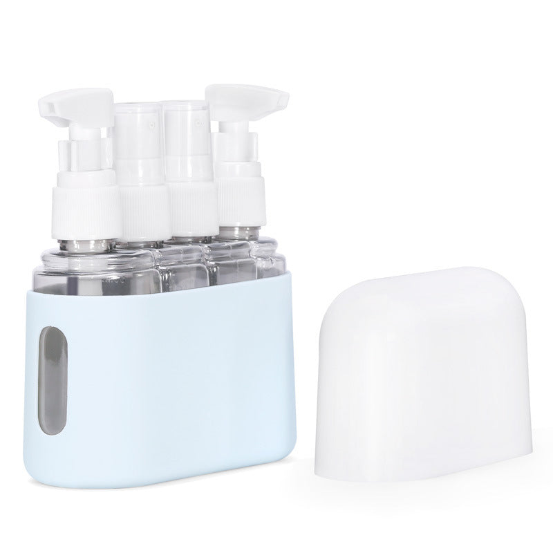 Mini Shampoo Dispenser Portable Travel Bottle Set