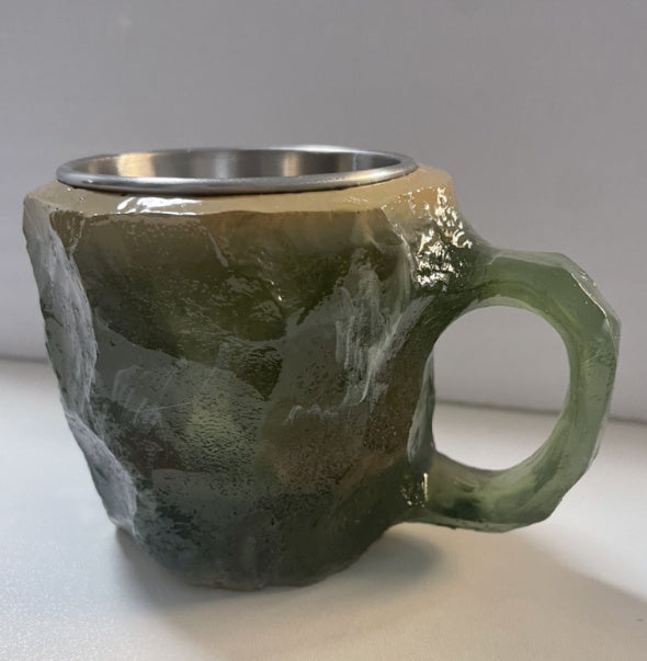 Elegant Mineral Crystal Coffee Mug