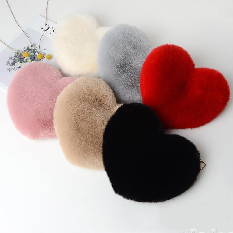 Heart Plush Handbag - Valentine’s Day Party Bag