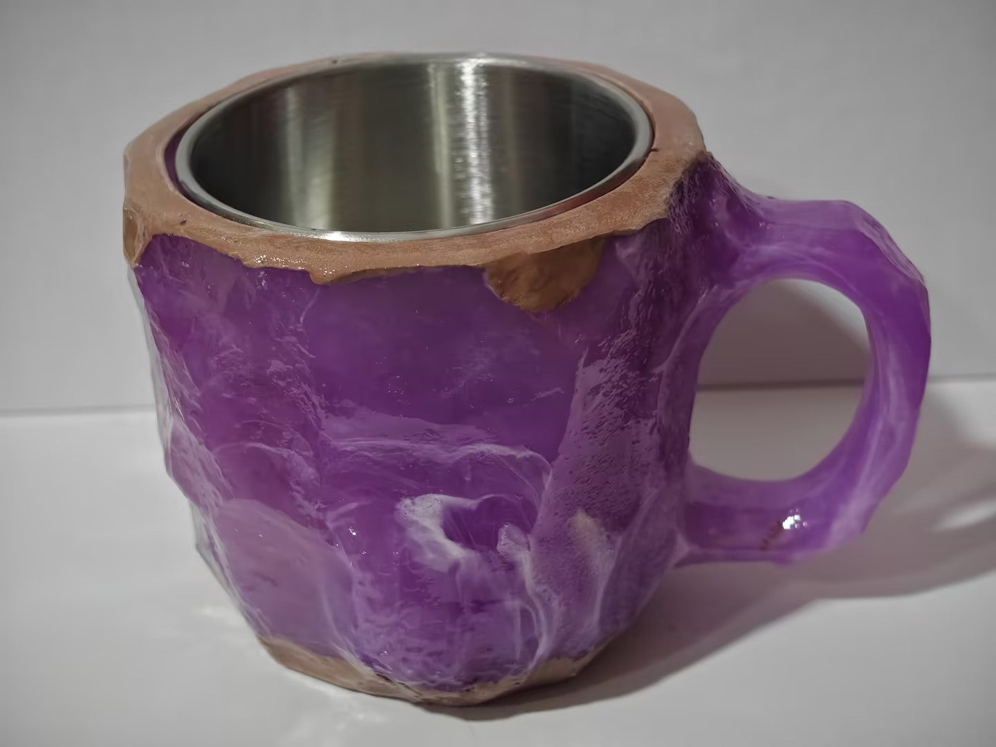 Elegant Mineral Crystal Coffee Mug