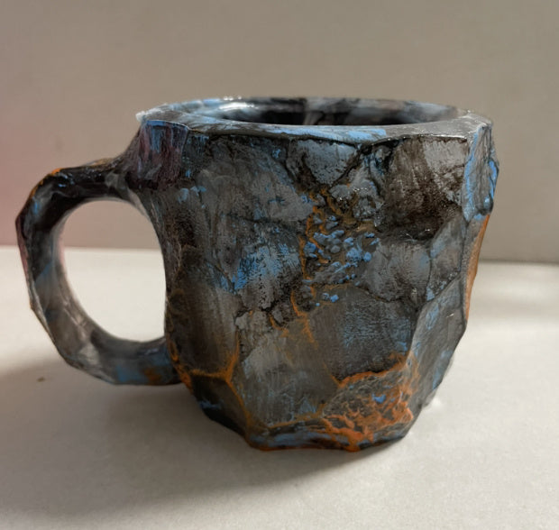 Elegant Mineral Crystal Coffee Mug