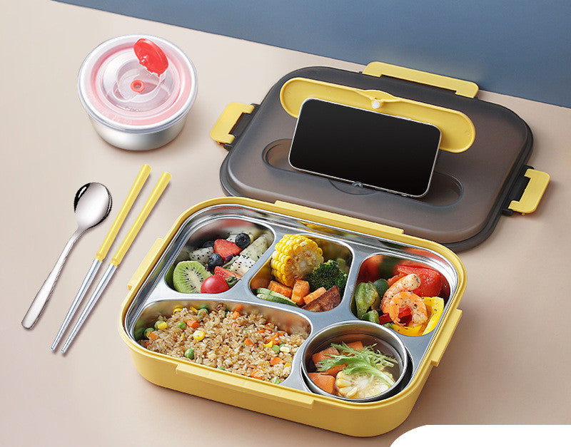 Microwaveable Stainless Steel Insulated Bento Box