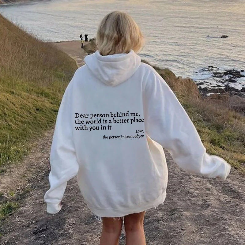 Inspirational Message Hoodie – Unisex Kangaroo Pocket Pullover in Multiple Colors