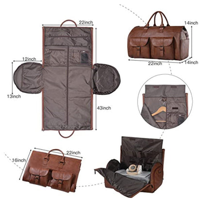 The Convertible Duffle Garment Luggage