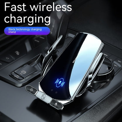 AutoGrip Wireless Charger & Mount - Hands-Free Convenience