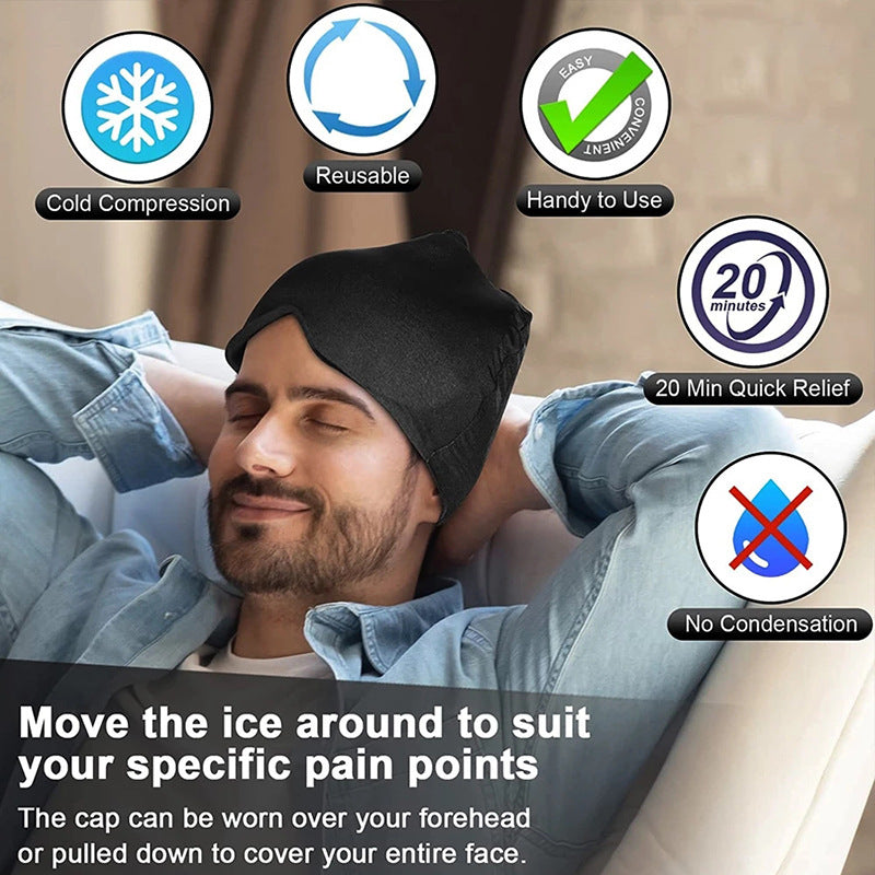 Icy Migraine Relief Cap