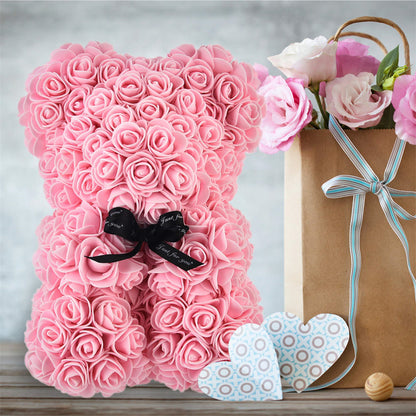 Valentine's Day Eternal Rose Bear