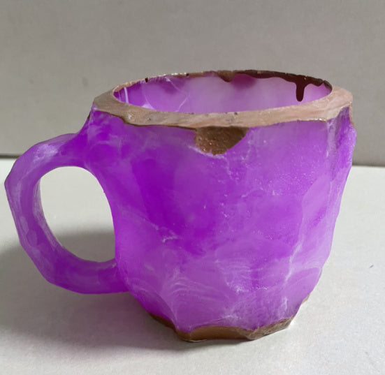 Elegant Mineral Crystal Coffee Mug