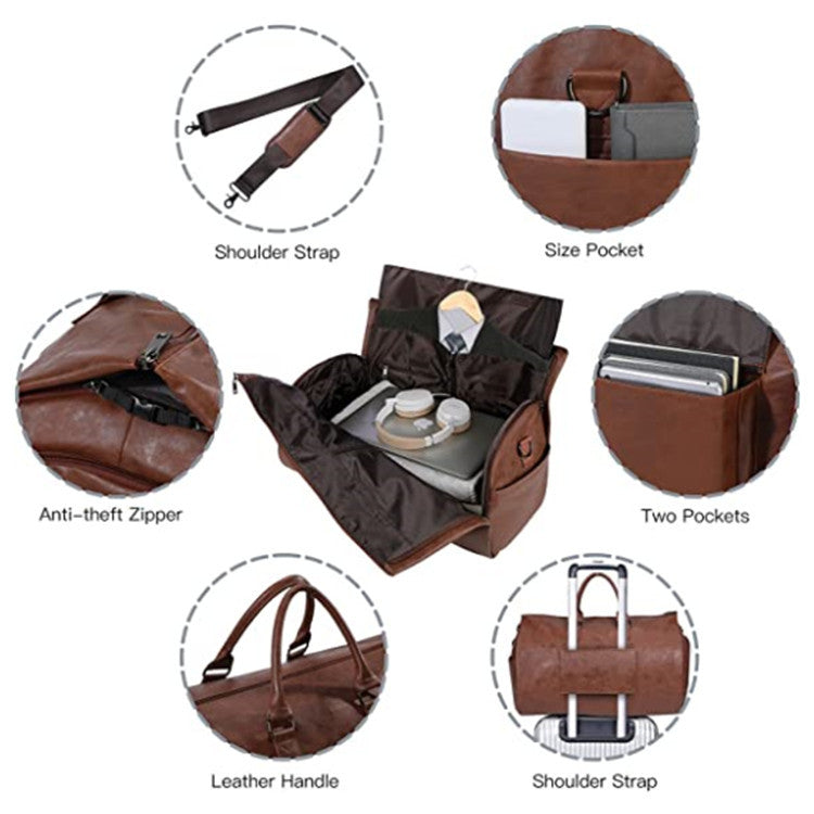 The Convertible Duffle Garment Luggage