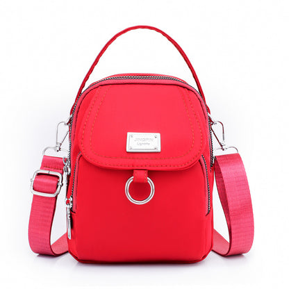 Women Waterproof Elegant Oxford Messenger Crossbody Bag