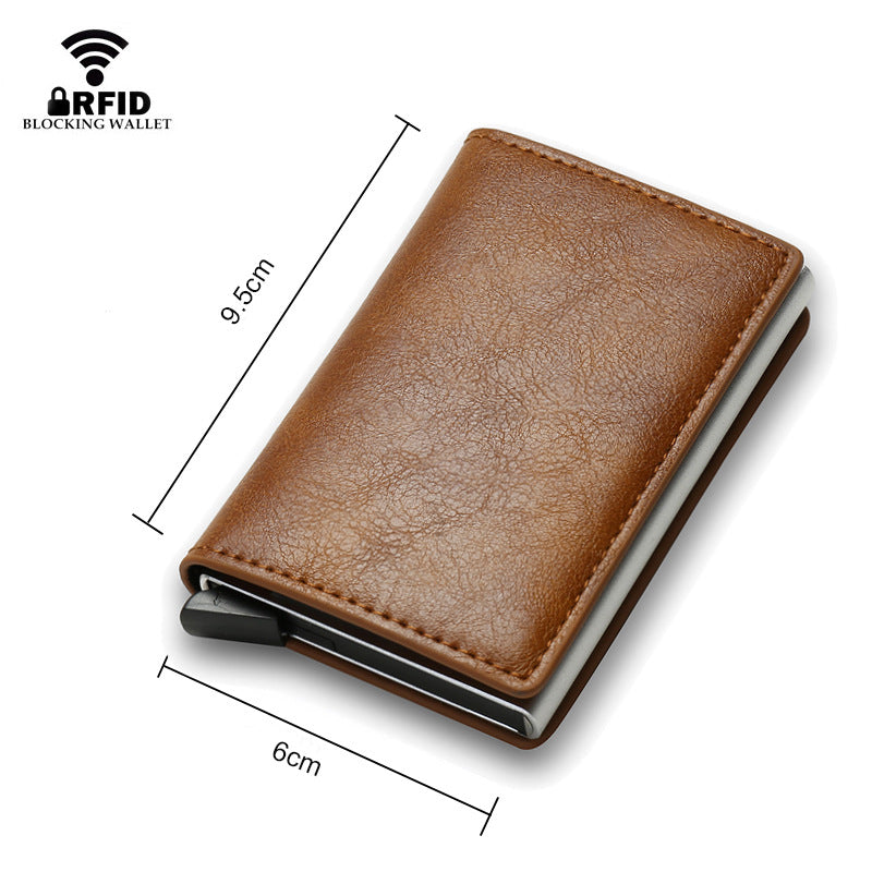 PocketPro Minimalist Wallet – Ultra-Slim, Large Capacity Card Case