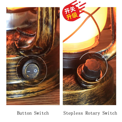 LED Retro Kerosene Electric Lamp