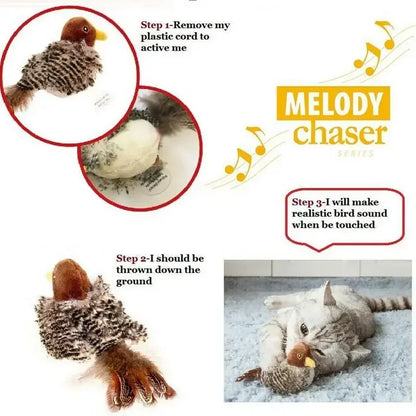 Chirping Bird Cat Toy