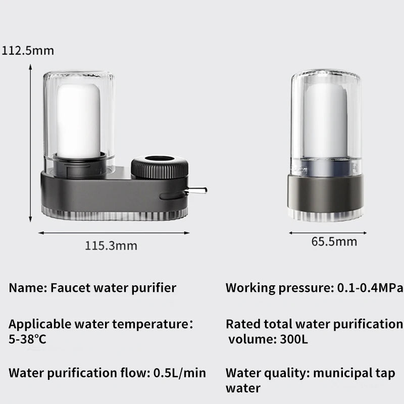 AquaPure Faucet Water Filter