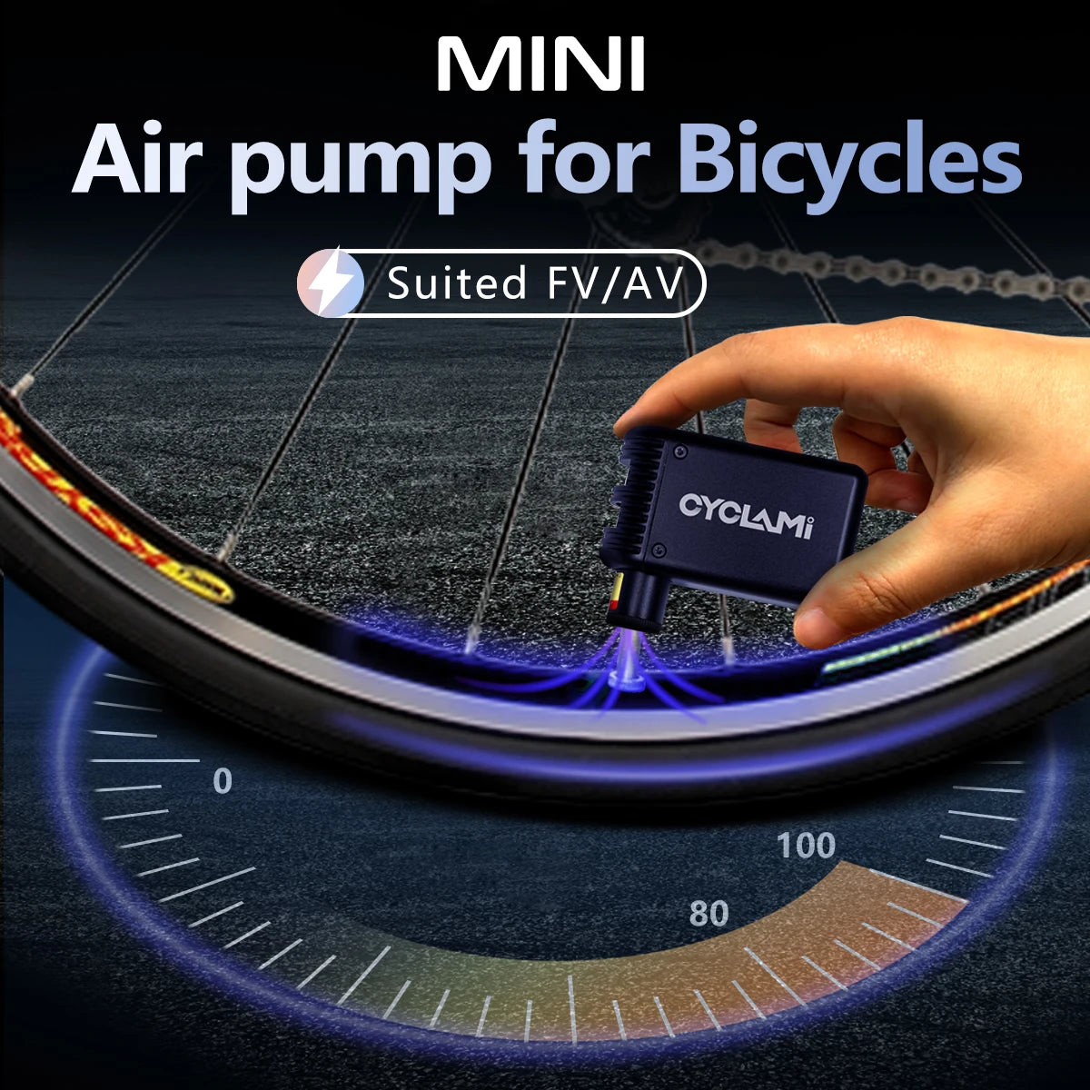 Cyclam - Ultra Mini Rechargeable Bike Pump