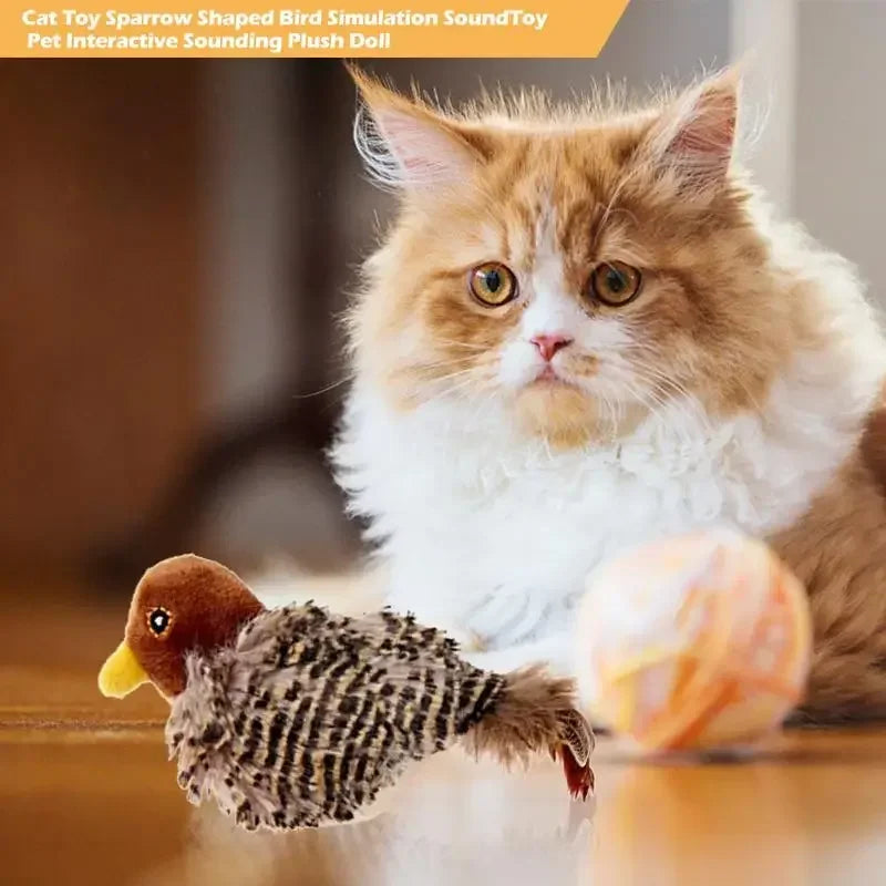 Chirping Bird Cat Toy