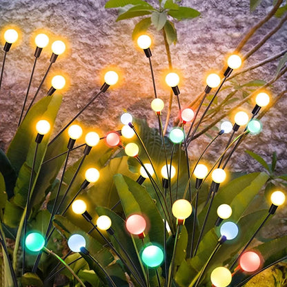 Solar Powered Firefly Garden Light