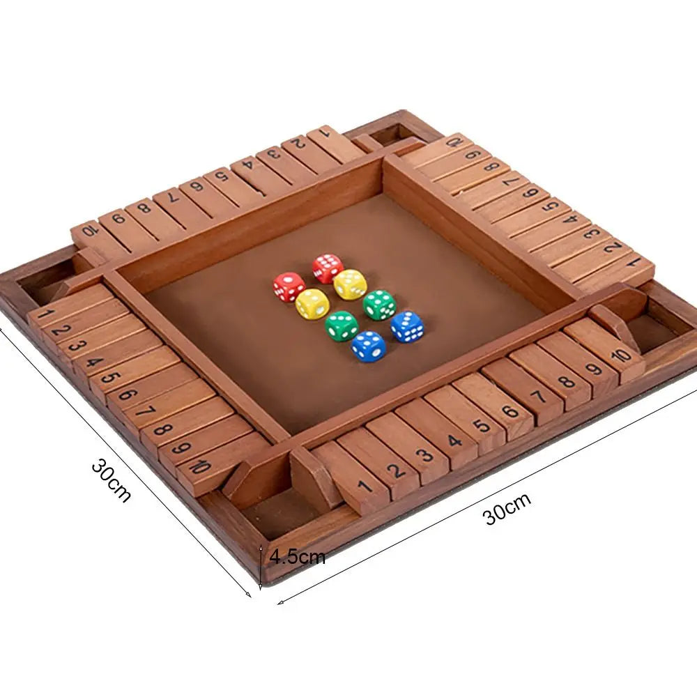 FlipTally Wooden Dice Game