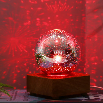 3D Firework Bear Lamp