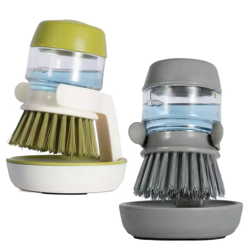 Multifunctional Pressing Cleaning Brush