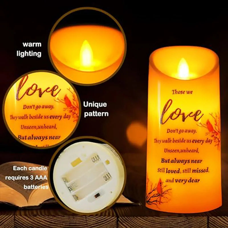 Forever Glow Memorial Candle