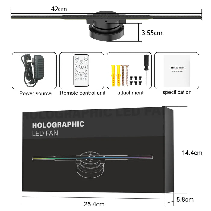 3D Holographic Projector HD
