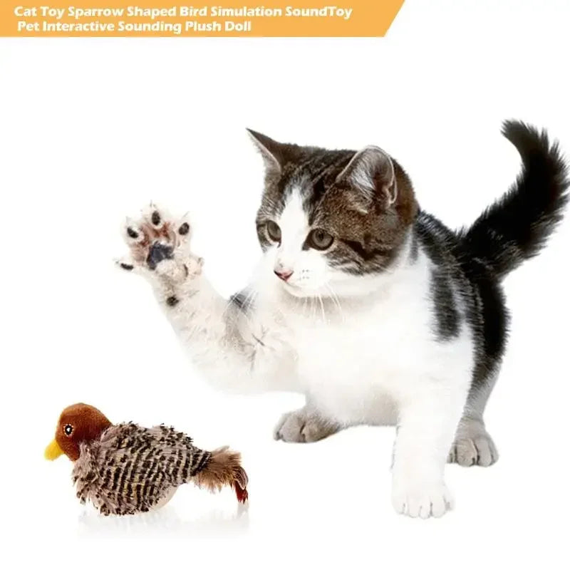 Chirping Bird Cat Toy