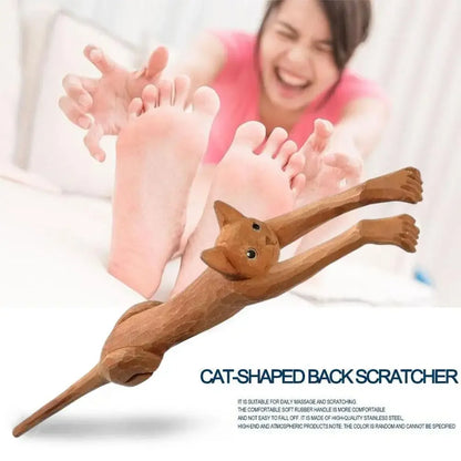 Cat-Shaped Back Scratcher