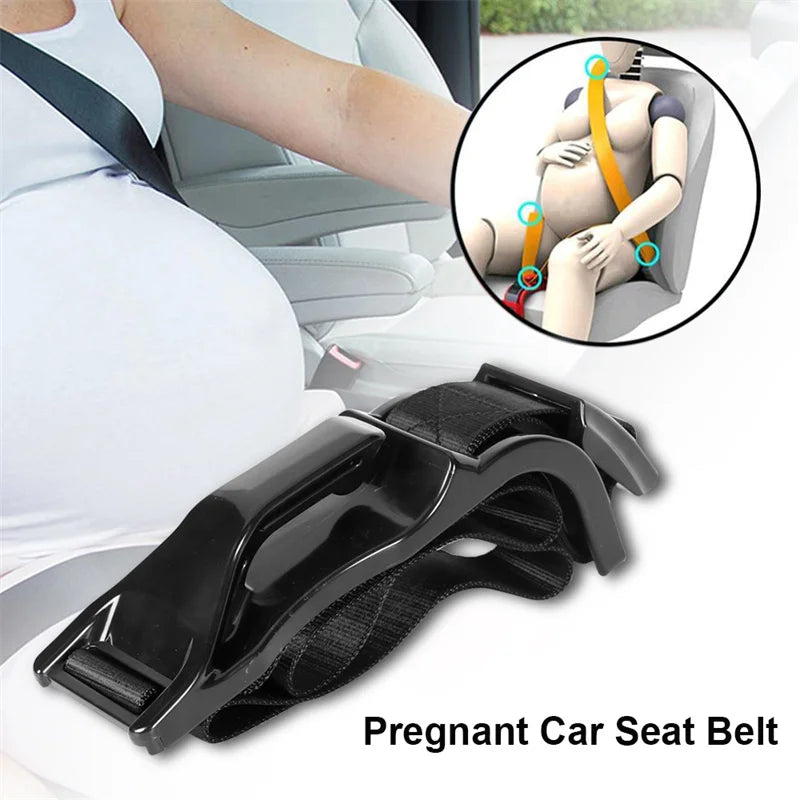 Pregnancy Car Seat Belt Adjuster – Safety & Comfort for Expecting Moms