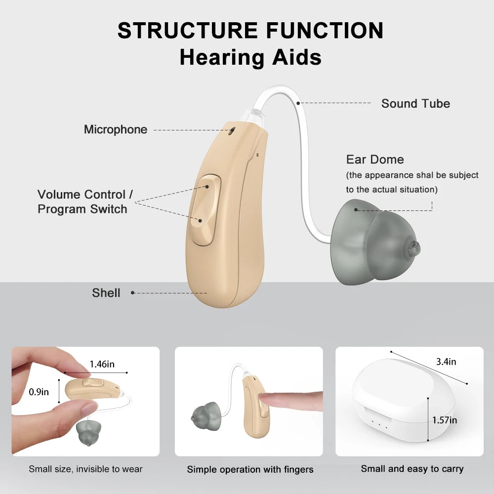 BTE Rechargeable Hearing Aid