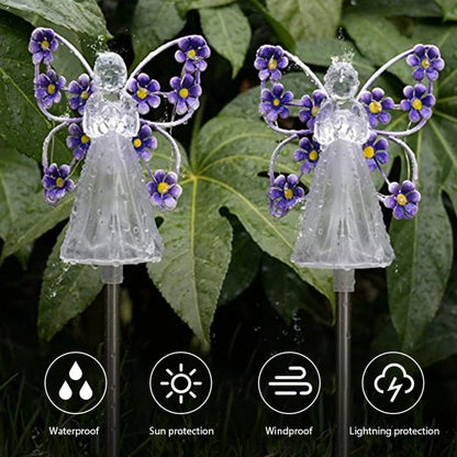 Waterproof Solar Angel Garden lights