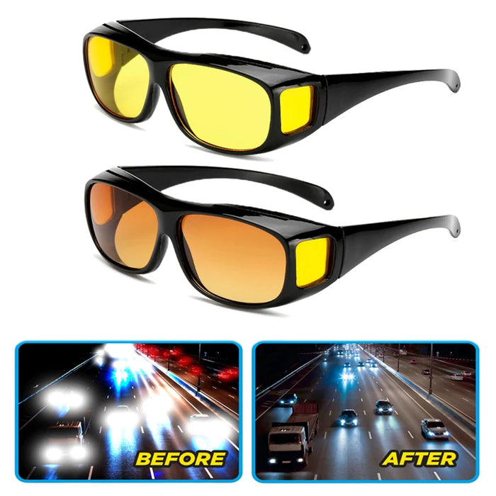 Headlight Glasses with "GlareCut" Technology (Drive Safely at Night)