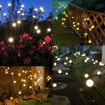 Solar Powered Firefly Garden Light