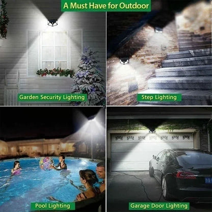 LED Solar Motion Sensor Light